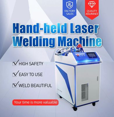 водяное охлаждение CW сварочного аппарата лазера 500W 1080NM Handheld